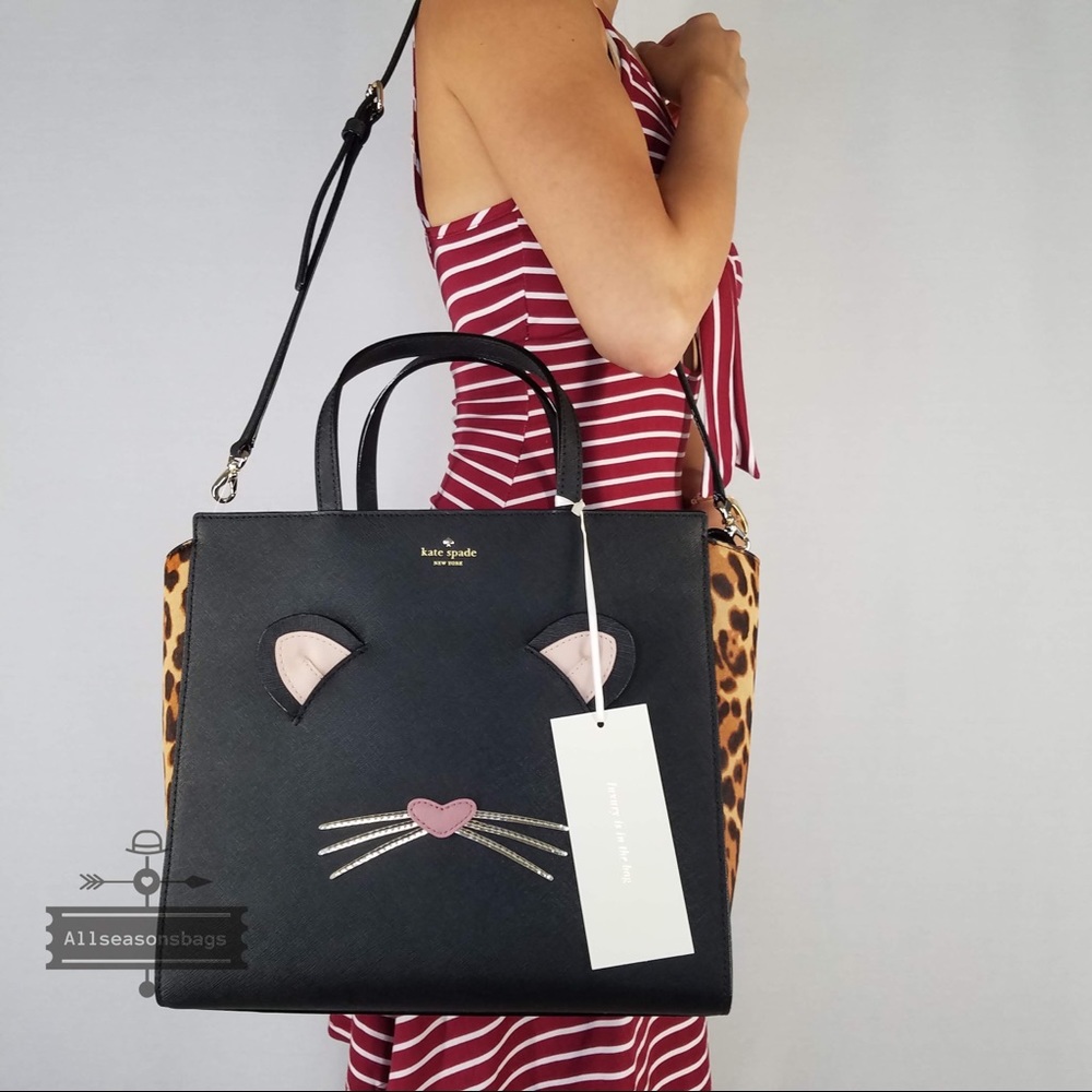 🔽 Kate spade leopard Hayden crossbody run wild - Picture 7 of 8